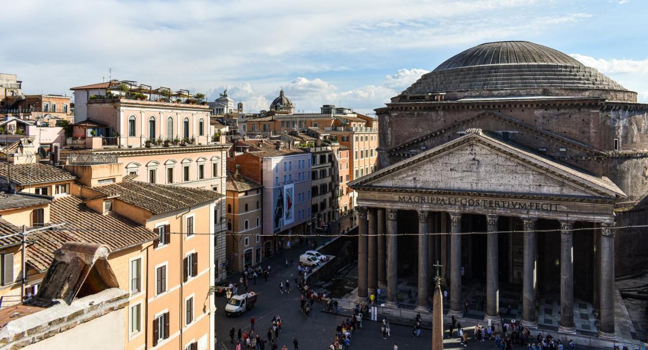 Antico Albergo Del Sole Al Pantheon Рим Экстерьер фото